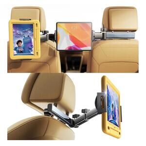 Adjustable Car Headrest Tablet Holder Mount